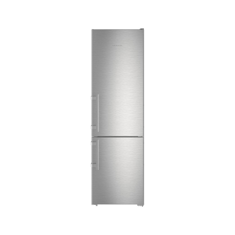 Refurbished Liebherr Comfort CNef4015 Freestanding 356 Litre 60/40 Frost Free Fridge Freezer Stainless Steel