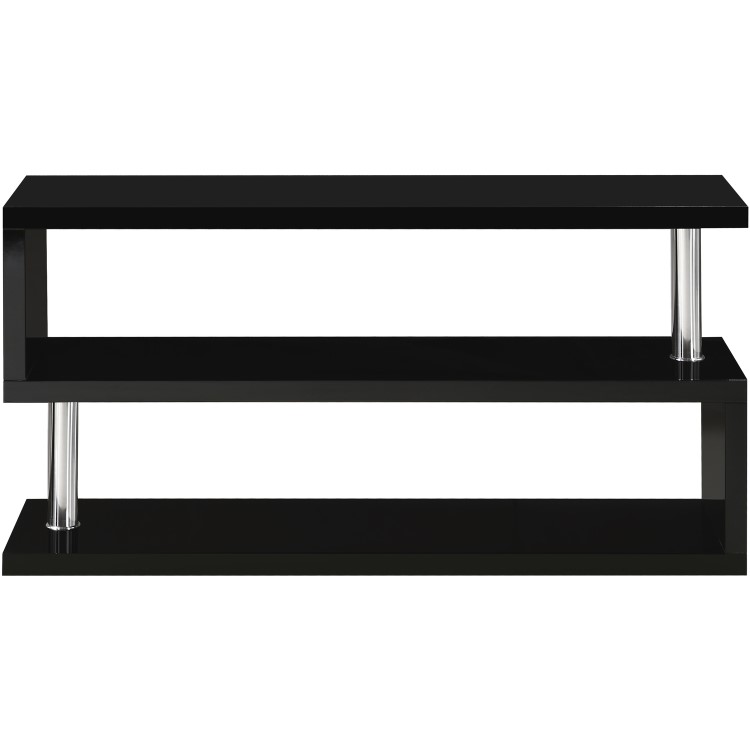 Seconique Charisma Black High Gloss TV Unit - TV's up to 58"