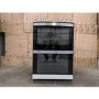 Refurbished AEG CIB6740ACM 60cm Double Oven Electric Cooker With Induction Hob Stainless Steel
