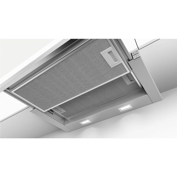 Refurbished Bosch DFS067A50B 60cm Telescopic Cooker Hood Silver