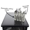 electriQ 10 Place Settings Freestanding Dishwasher - Black