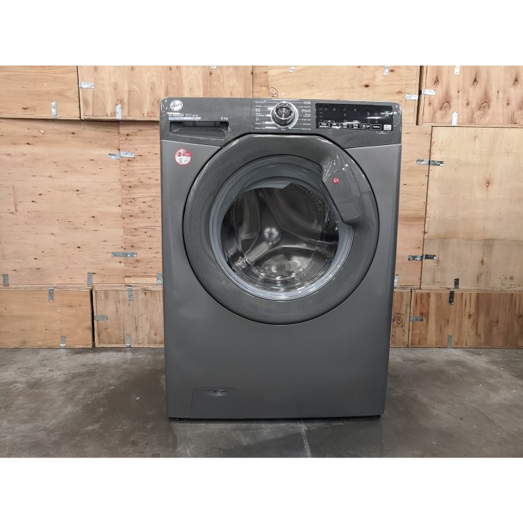 Refurbished Hoover H-Wash 300 H3W 68TMGGE Freestanding 8KG 1600 Spin Washing Machine