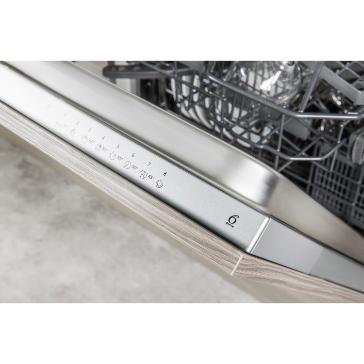 Whirlpool WIC3C26 14 Place Fully Integrated Dishwasher with Quick Wash - White