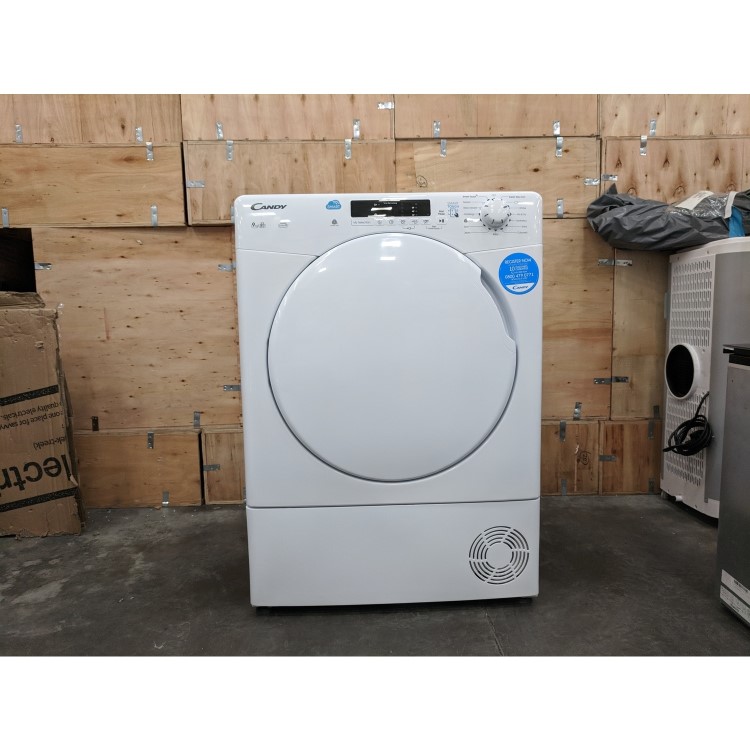 Refurbished Candy CSC9DF Smart Freestanding Condenser 9KG Tumble Dryer White