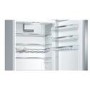 Refurbished Bosch Series 6 KGE49AICAG Freestanding 413 Litre 60/40 Low Frost Fridge Freezer With VitaFresh Stainless Steel