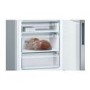 Refurbished Bosch Series 6 KGE49AICAG Freestanding 413 Litre 60/40 Low Frost Fridge Freezer With VitaFresh Stainless Steel