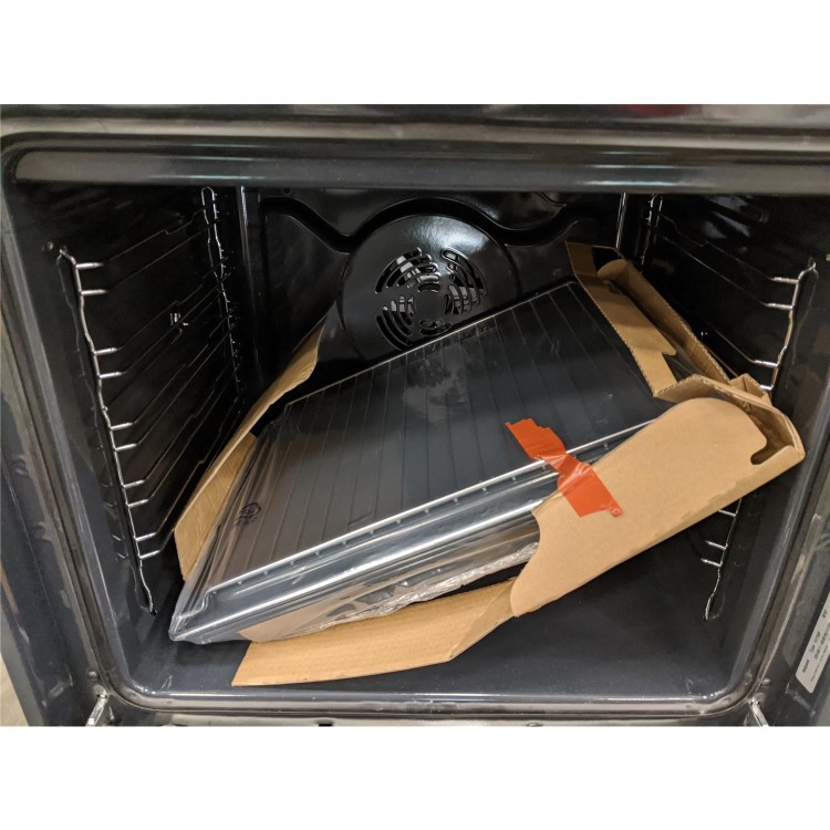 Refurbished Hotpoint SI4854HIX 60cm Single Built In Electric Oven Stainless Steel
