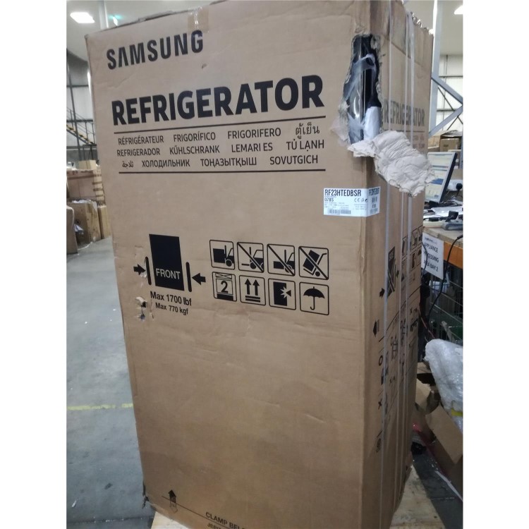 Refurbished Samsung RF23HTEDBSR Freestanding 637 Litre 60/40 Frost Free Fridge Freezer