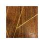 GRADE A1 - Halo 3 Drawer Chest of Drawers with Brass Inlay in Natural Honey 