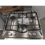Refurbished Hotpoint PCN641IXH 60cm Four Burner Gas Hob Stainless Steel