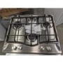 Refurbished Hotpoint PCN641IXH 60cm Four Burner Gas Hob Stainless Steel