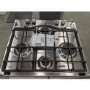 Refurbished Hotpoint PCN641IXH 60cm Four Burner Gas Hob Stainless Steel