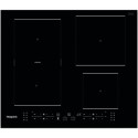 A1/TB7960CBF Refurbished Hotpoint TB7960CBF 59cm 4 Zone Induction Hob with Flexi Zone Black