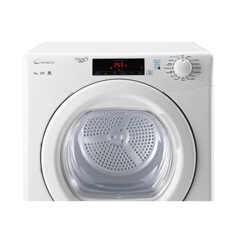 Candy GSVC9TG 9kg Freestanding Condenser Tumble Dryer - White