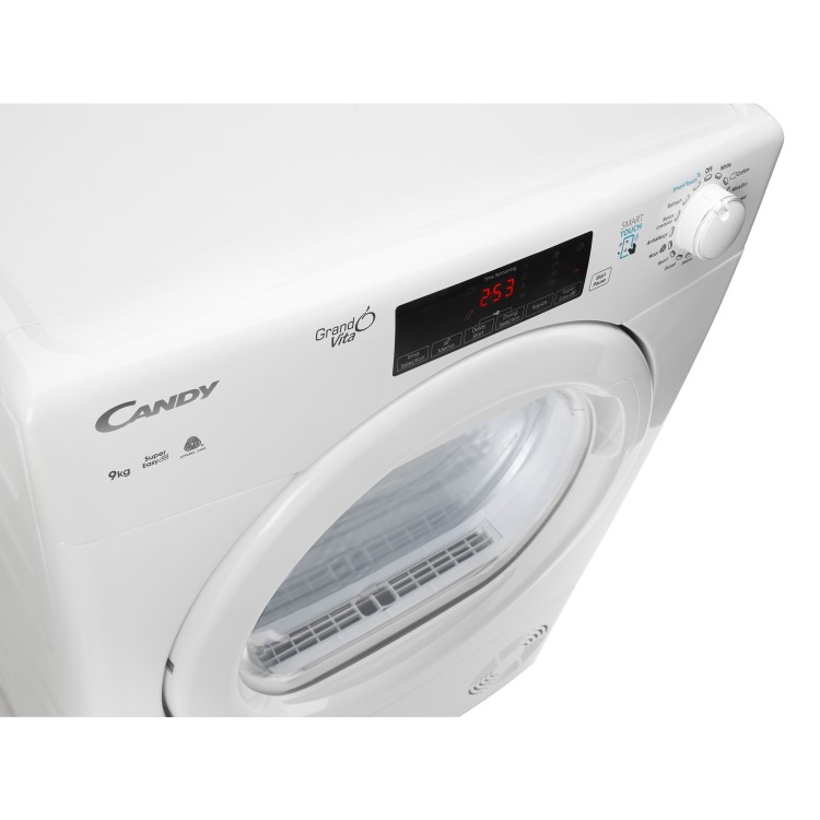 Candy GSVC9TG 9kg Freestanding Condenser Tumble Dryer - White
