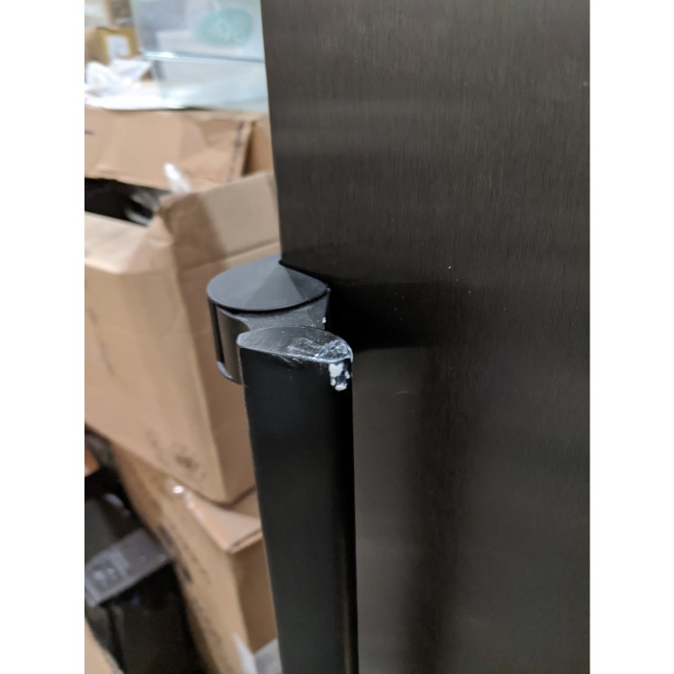 Refurbished AEG RKB738E5MB pro 700 Freestanding Larder Fridge - Black Stainless Steel