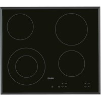 Refurbished AEG HK624010FB Touch Control 60cm Ceramic Hob Black Refurbished AEG HK624010FB Touch Control 60cm Ceramic Hob Black