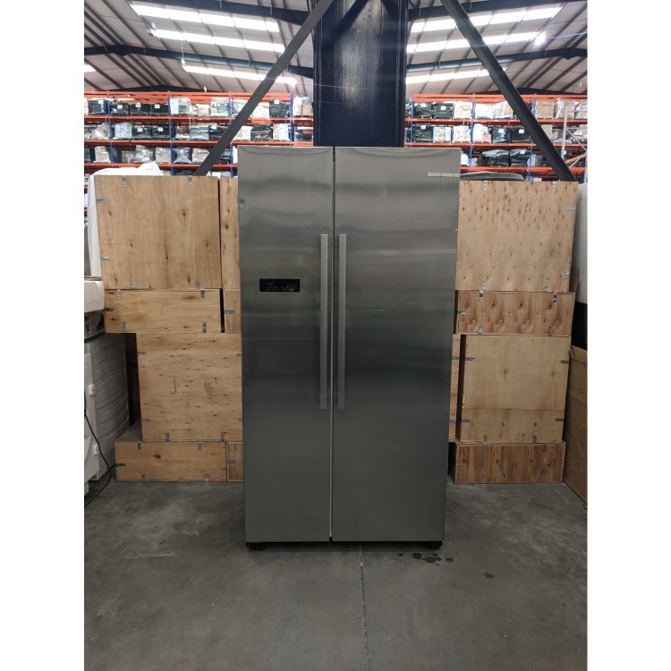 Refurbished Bosch KAN93VIFPG 560 Litres American Fridge Freezer Stainless Steel
