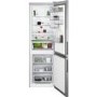 Refurbished AEG RCB632E4MX Freestanding 324 Litre 60/40 Fridge Freezer Stainless Steel Doors