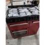 Refurbished New World NW90DF3BU 90cm Dual Fuel Range Cooker