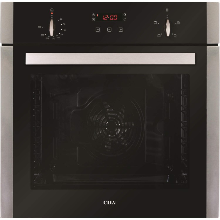 Refurbished CDA SK210SS 60cm Single Built In Electric Oven Stainless Steel