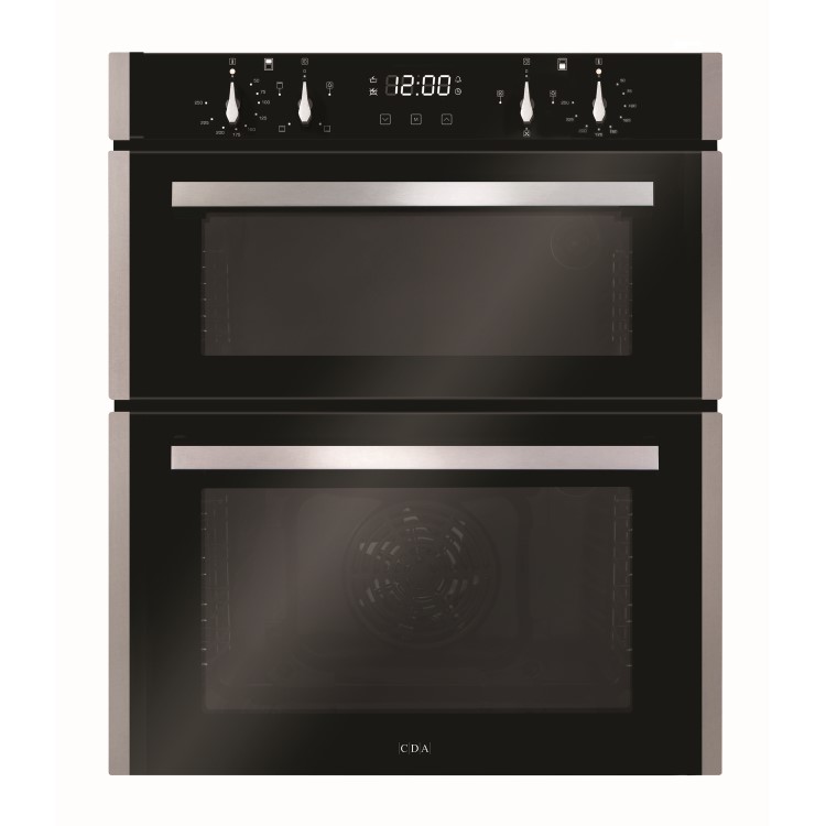 CDA DC741SS Built-Under Electric Double Oven - Stainless Steel
