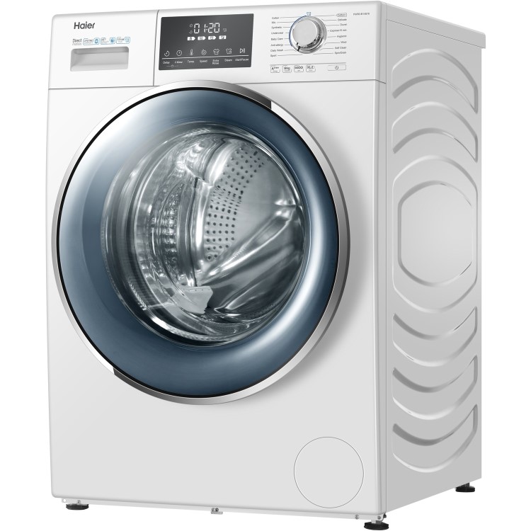 Refurbished Haier HW80-B14876 Freestanding 8KG 1400 Spin Washing Machine