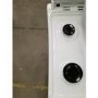 Refurbished Beko EDG506W 50cm Double Cavity Gas Cooker White