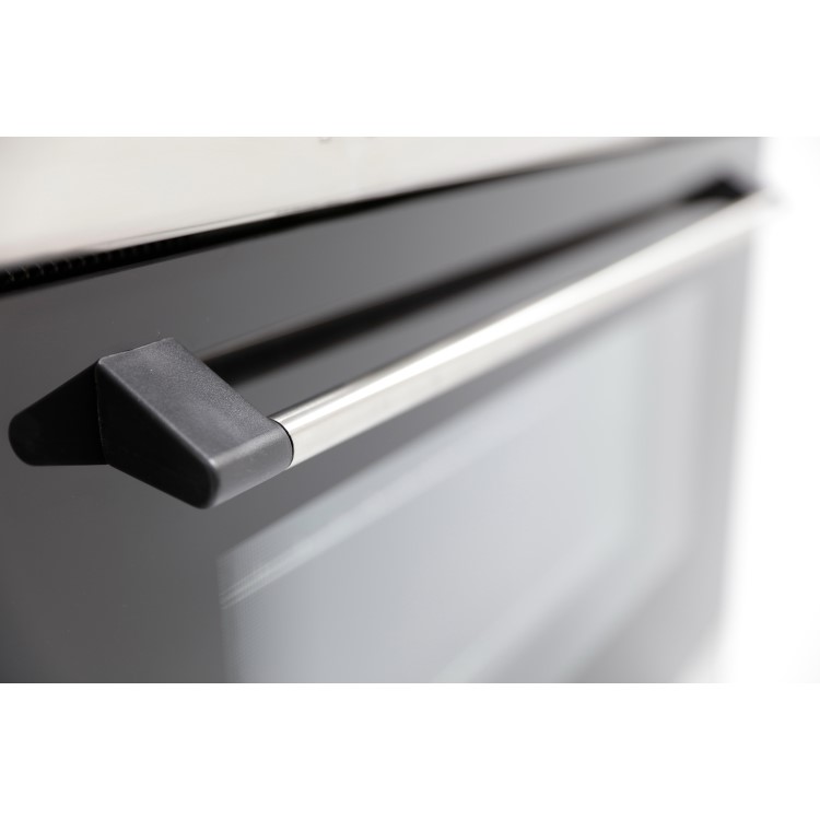 Refurbished Montpellier MR91DFMX 90cm Single Cavity Dual Fuel Range Cooker Stainless Steel