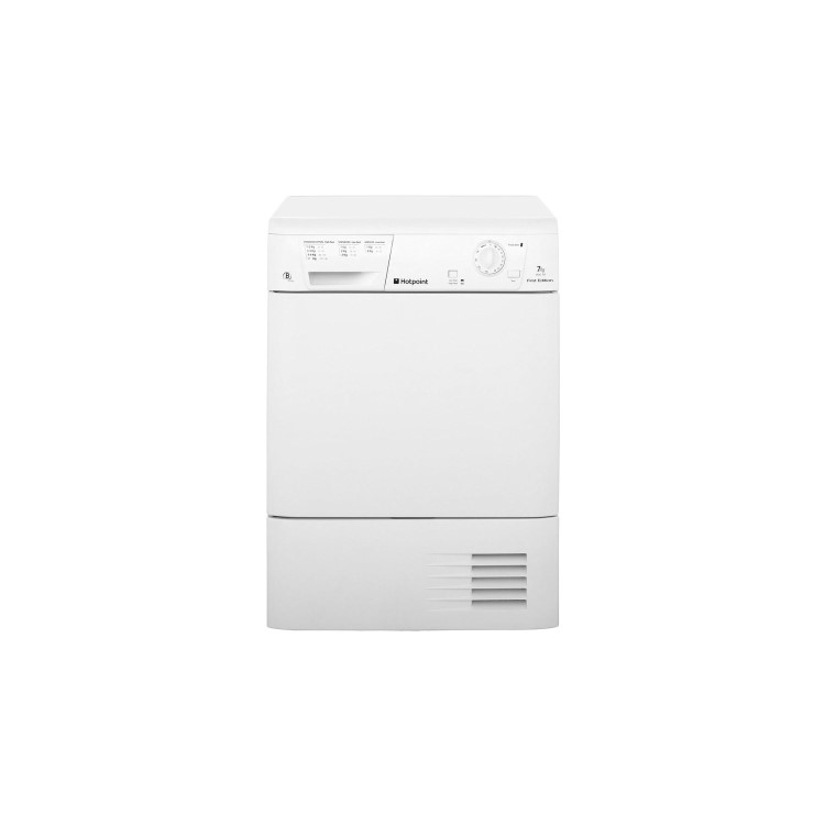 Refurbished Hotpoint FETC70BP Aquarius Freestanding 7KG Condenser Tumble Dryer - White