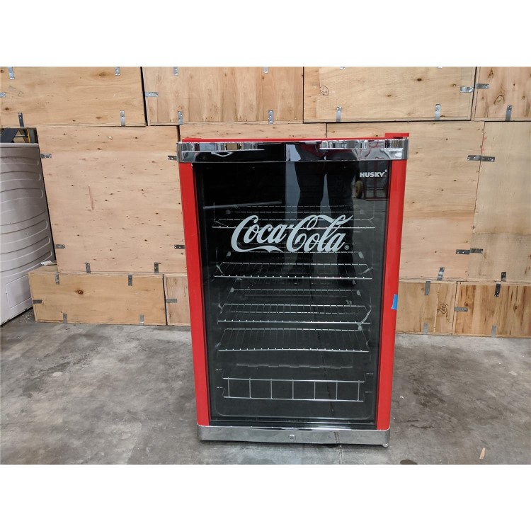 Refurbished Husky HY211 Husky Coke Cola Drinks Chiller - Red