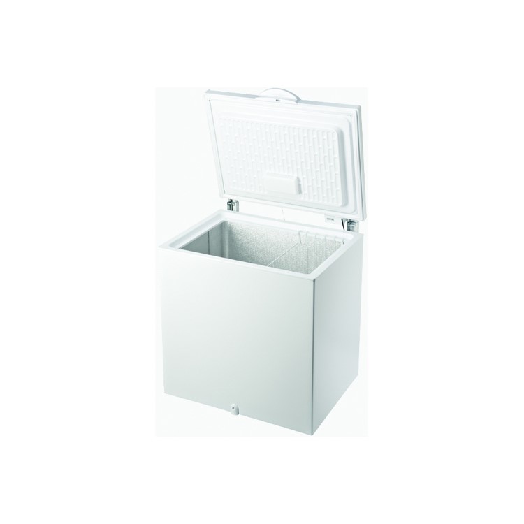 Refurbished Indesit OS1A200H2 204 Litre Chest Freezer 65cm Deep 80cm Wide - White