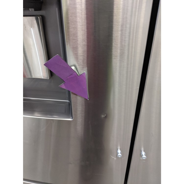 Refurbished Samsung RF23R62E3SR 539 Litre American Fridge Freezer Silver