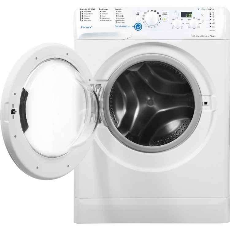 Indesit BWSD71252W Innex 7kg 1200rpm Freestanding Washing Machine White