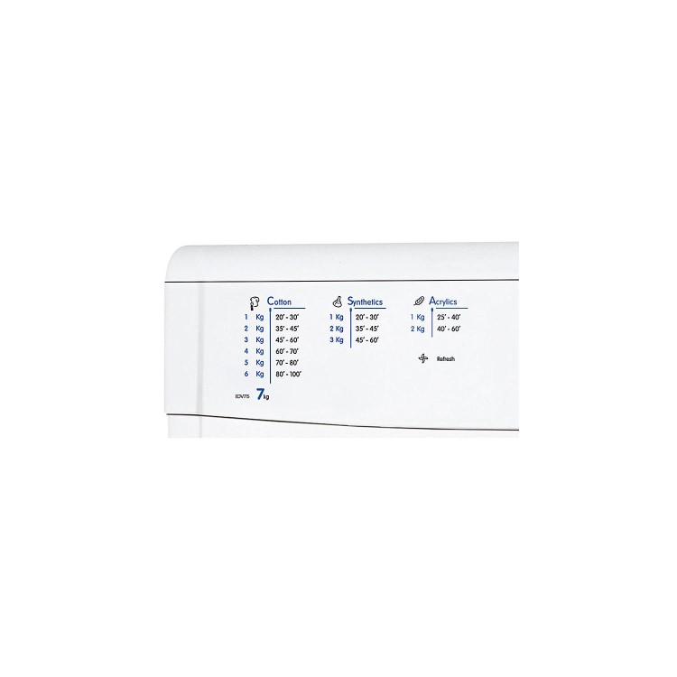 Indesit EcoTime 7kg Vented Tumble Dryer - White