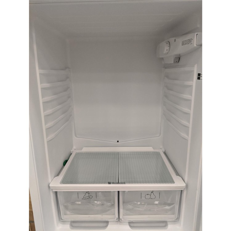 Refurbished HOTPOINT HBD5515W 206 Litre Freestanding Fridge Freezer 60/40 Split 55cm Wide - White