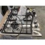 Refurbished Hotpoint PCN641IXH 60cm Four Burner Gas Hob Stainless Steel
