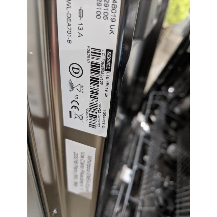 Refurbished  Hotpoint LTB4B019 13 Place Fully Integrated Dishwasher
