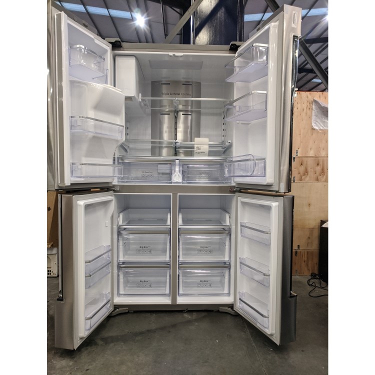 Refurbished Samsung RF56J9040SR 482 Litre Frost Free American Fridge Freezer Stainless Steel