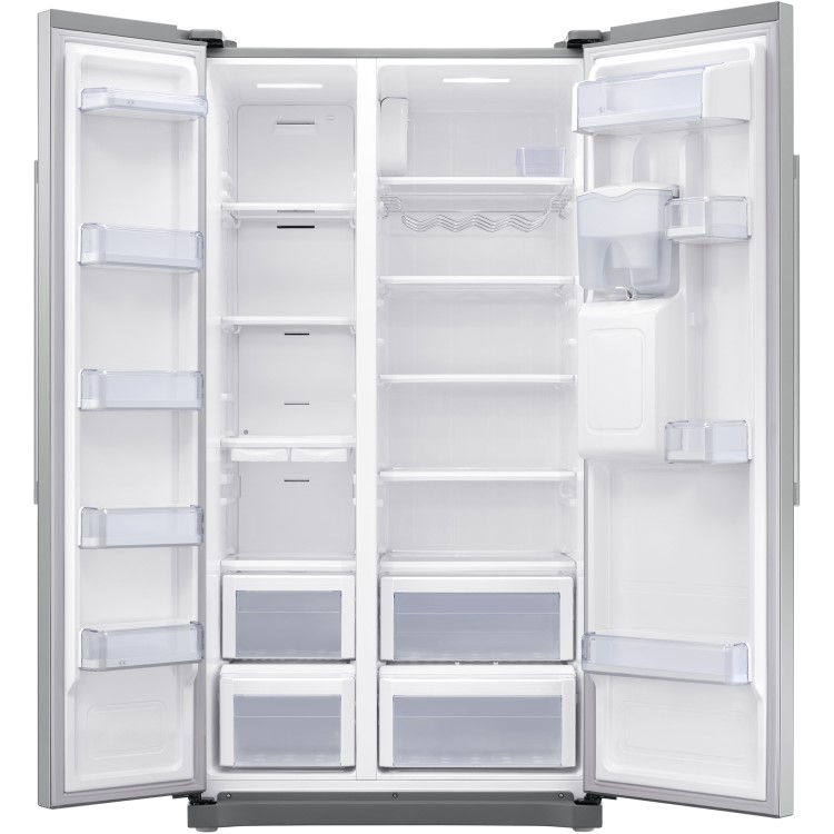 Refurbished Samsung RS52N3313SA Freestanding 541 Litre American Fridge Freezer