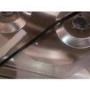 Refurbished Neff T26DA59N0 59cm Four Zone Gas Hob Stainless Steel With Cast Iron Pan Stands