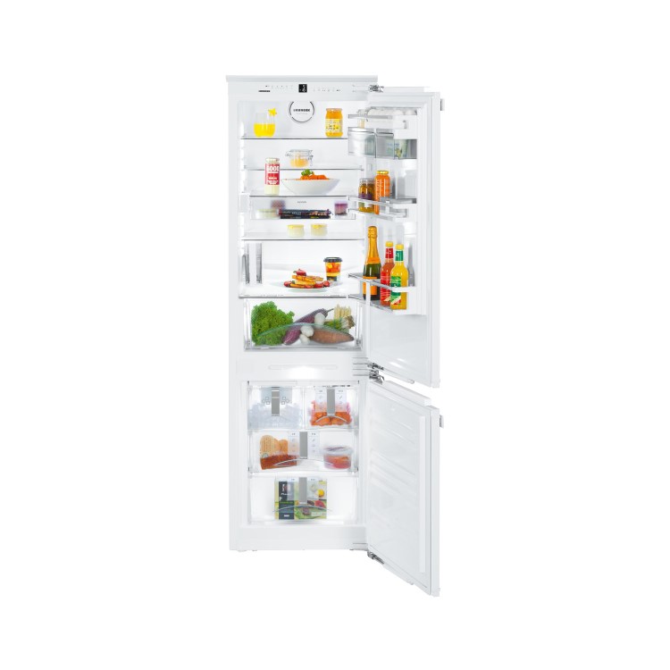 Refurbished Liebherr ICN3386 BioCool Integrated 248 Litre 60/40 Frost Free Fridge Freezer With Soft-closing Doors and Non-Plumbed Ice Maker