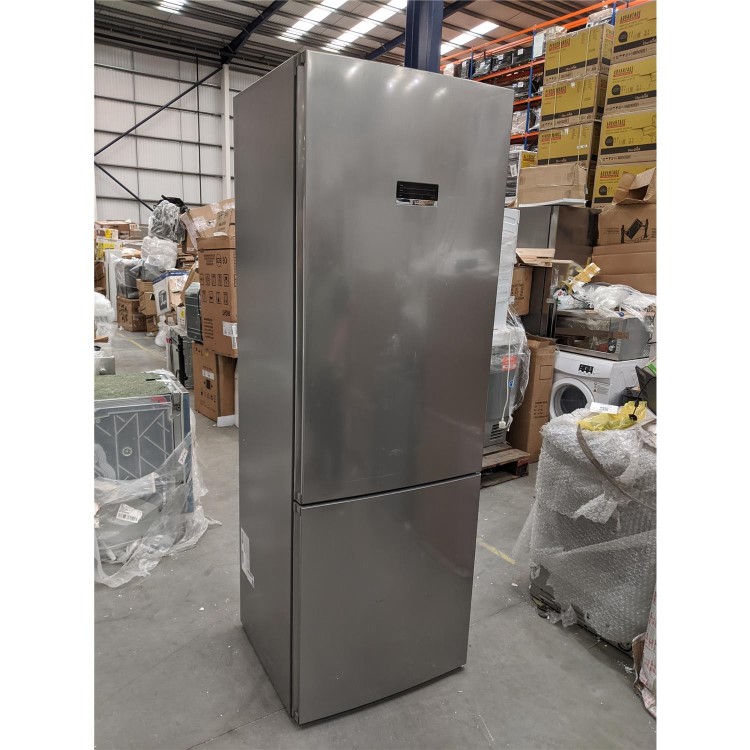 Refurbished Bosch KGN49XLEA Seri 4 Frost Free Freestanding Fridge Freezer - EasyClean Stainless Steel
