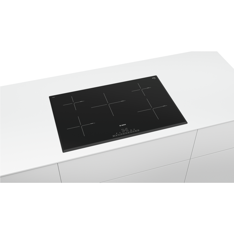 Refurbished Bosch PIV851FB1E Serie 6 802mm Five Zone Induction Hob With Three Bevelled Edges