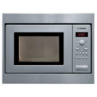 Refurbished Bosch HMT75M551B Built In 17L 800W Microwave Stainless Steel