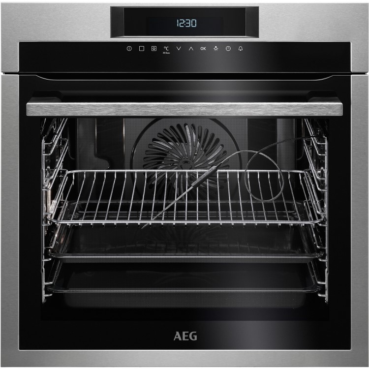 Refurbished AEG BPE642020M 60cm Single Built In Electric Oven