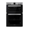 electriQ Built In Electric Double Oven - Stainless Steel