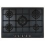 Refurbished CDA HG7251BL 70cm 5 Burner Gas Hob with Wok Burner Black
