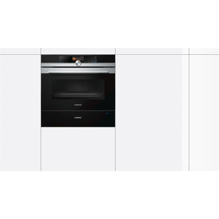 Refurbished Siemens iQ700 14cm High Warming Drawer Stainless Steel