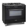 Refurbished Montpellier MR91GOK 90cm Gas Range Cooker Black